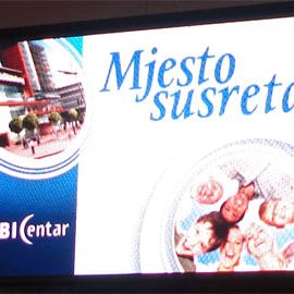 BBI Centar: Najveći LED ekran u državi