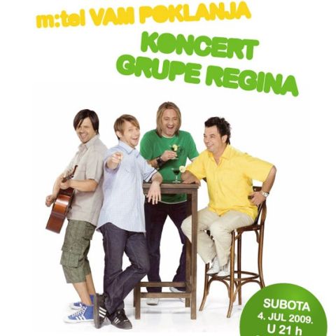 Subota: m:tel vam daruje koncert Regine na Trgu