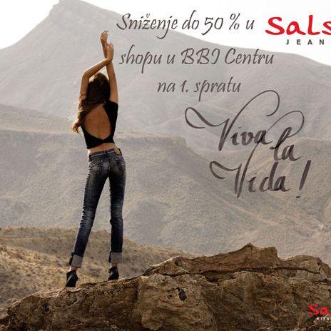 U Salsa Jeans shopu sniženje do 50 %