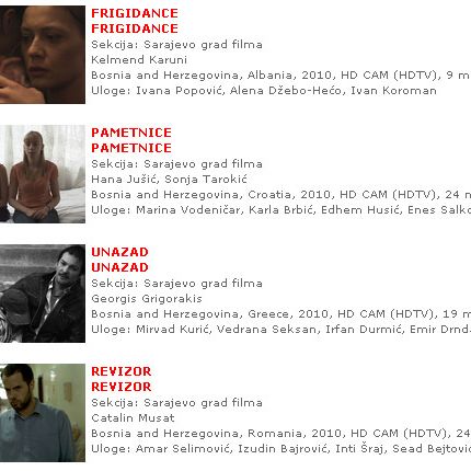 BBI Real Estate sponzor projekta Sarajevo Grad Filma