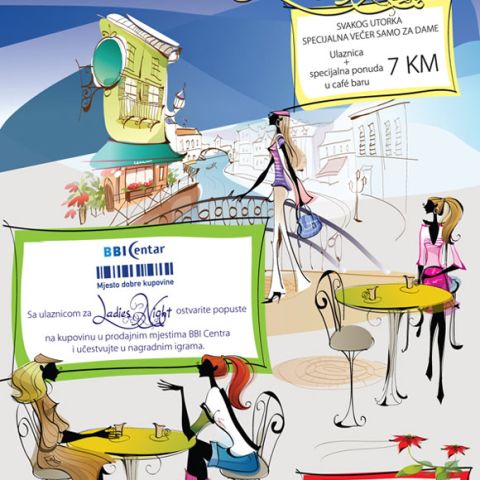 "Ladies Night" u BBI Centru i multiplexu Cinema City