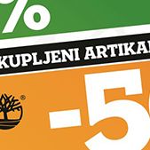 Veliki popust od 50% u Timberland shopu