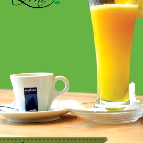 Caffe Zrno offers coffe and fresh juice