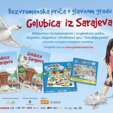 Dove from Sarajevo in BBI Center