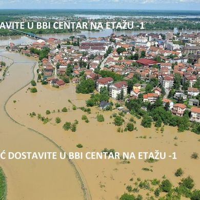 Collecting help for flood victims rained