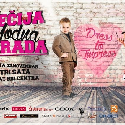 Children's fashion parade in BBI Center