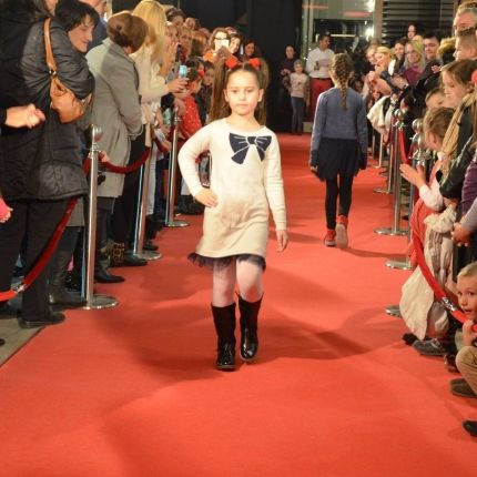 Children's fashion parade in BBI Center