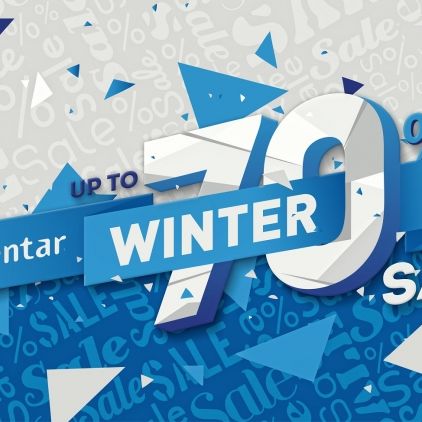 Winter discounts up to 70%