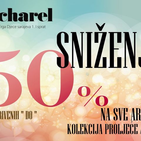 Cacharel - sales of 50%
