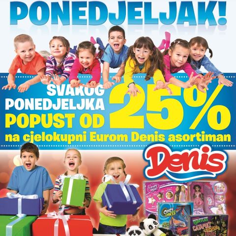 Great sales in Denis shop