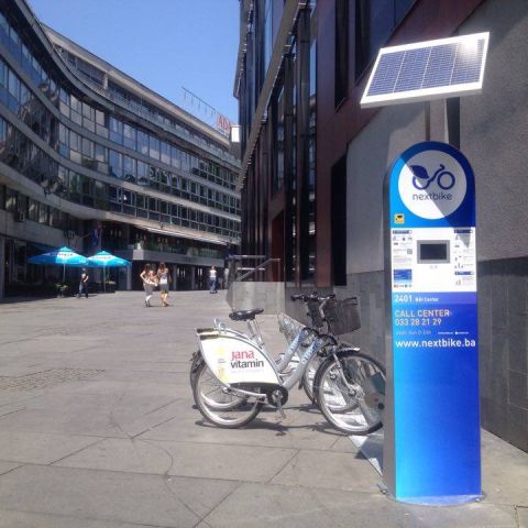 Nextbike from now on at BBI Center