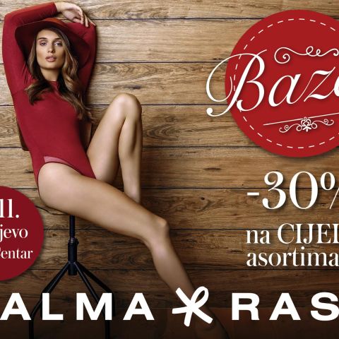 Alma Ras Bazar in BBI Center - 30% discount on the entire range