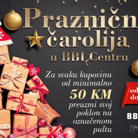 Present for every purchase over 50 KM