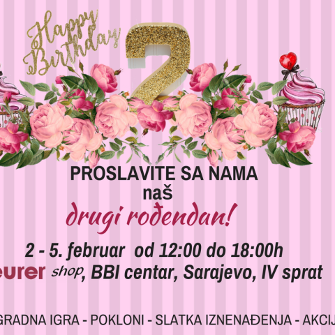 Beurer shop celebrates its second birthday