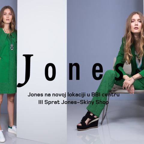 Jones on a new location in BBI Center