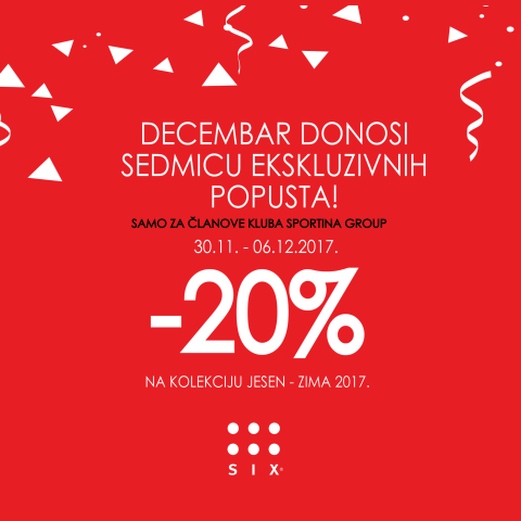 December brings a week of exclusive discounts!