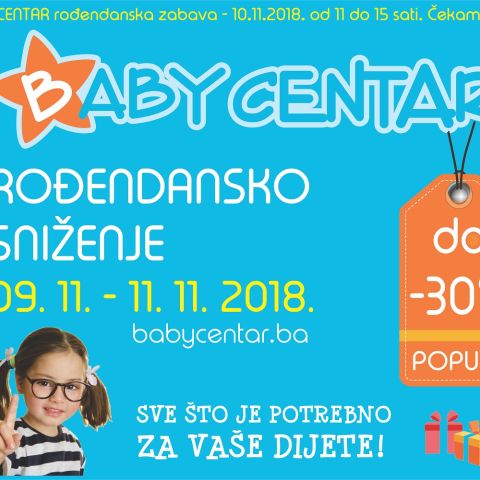 Baby Centar slavi rođendan!