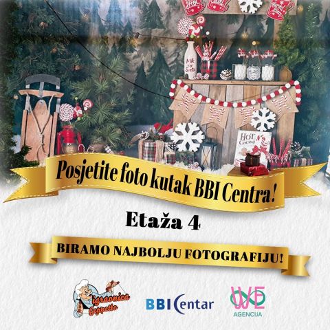 Foto kutak u BBI Centru - biramo najljepšu novogodišnju fotografiju