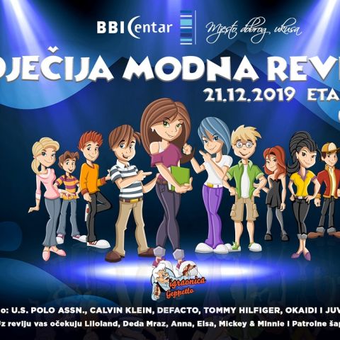 Dječija modna revija u BBI Centru