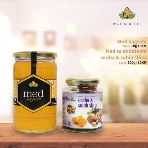 Bagrem med bogatog mirisa i blagog ukusa