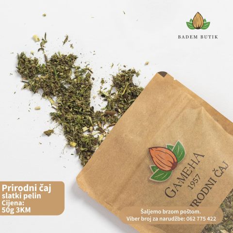 Čaj slatki pelin u Badem butiku