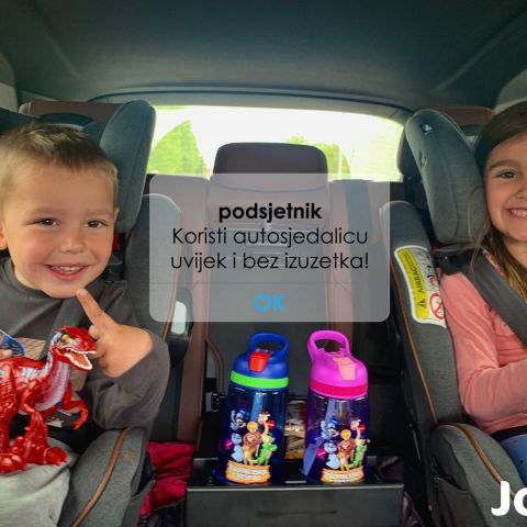 Koristite sjedalicu uvijek i bez izuzetka