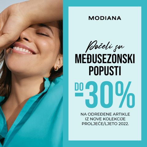 Međusezonski popusti u Modiani