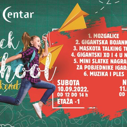 Back to schoool weekend in BBI Center
