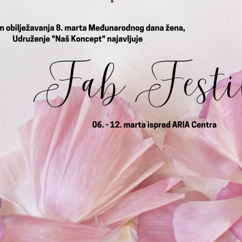 Fab Festival od 06. do 12. marta ispred ARIA mall-a