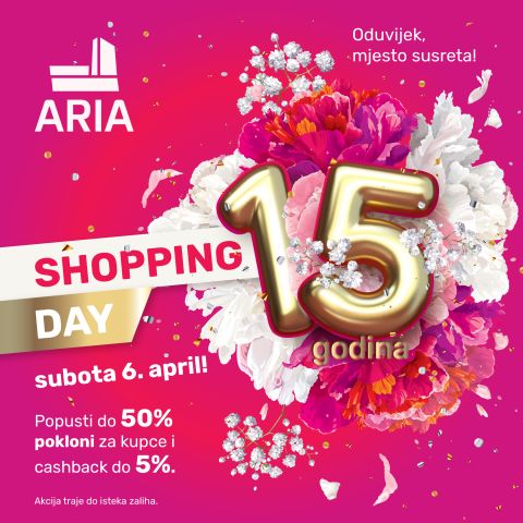 ARIA Birthday Shopping Day - popusti do 50% i cashback do 5%