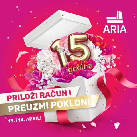 ARIA te daruje za svoj rođendan!