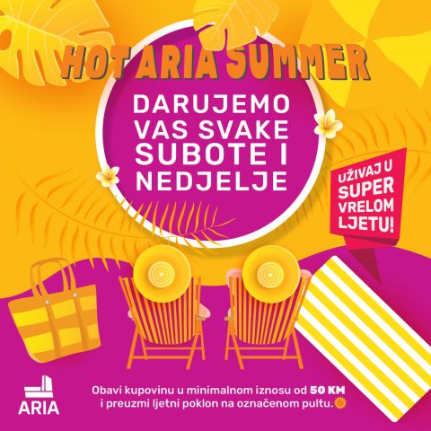 HOT ARIA SUMMER - preuzmi svoj poklon!