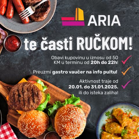 ARIA te časti ručkom!