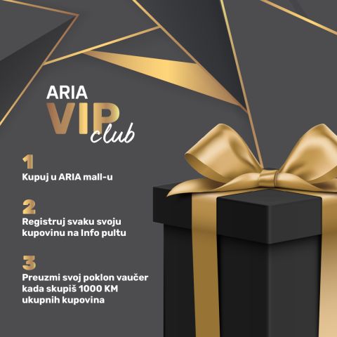 Kupuj u ARIA mall-u  osvoji naš poklon vaučer!