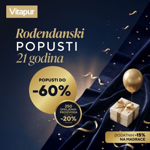 VITAPUR - već 21 godinu u Vašem domu!