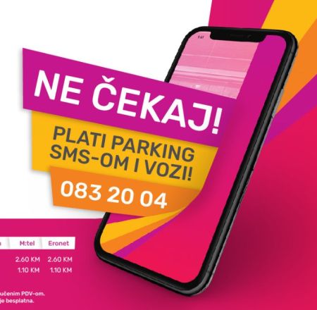 SMS plaćanje parkinga