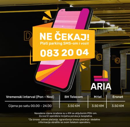 SMS plaćanje parkinga